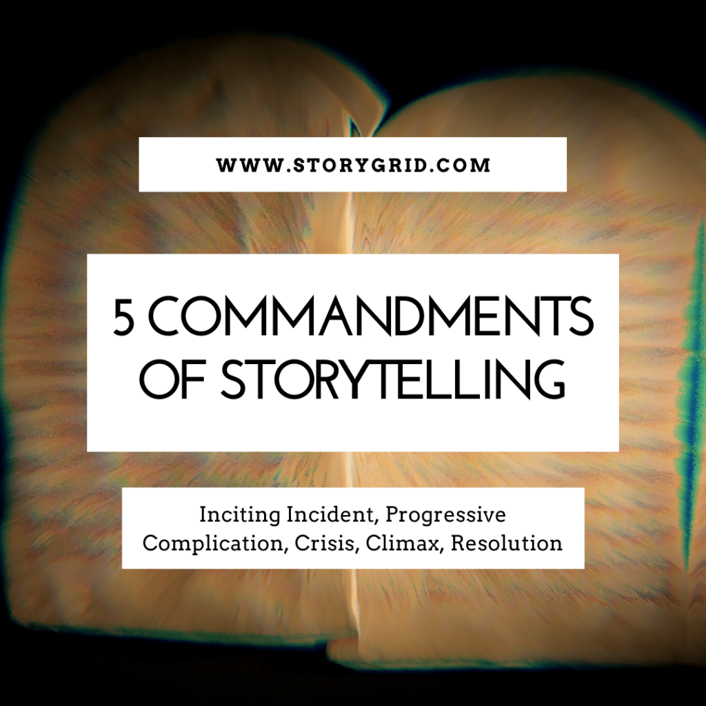 The Five Commandments of Storytelling